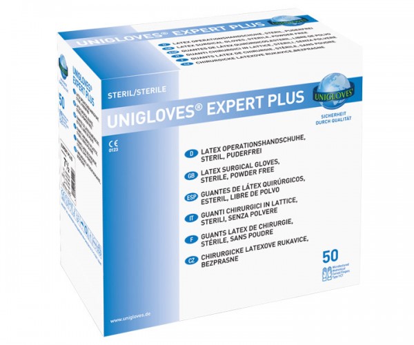 Unigloves Expert Plus - Latex OP-Handschuhe