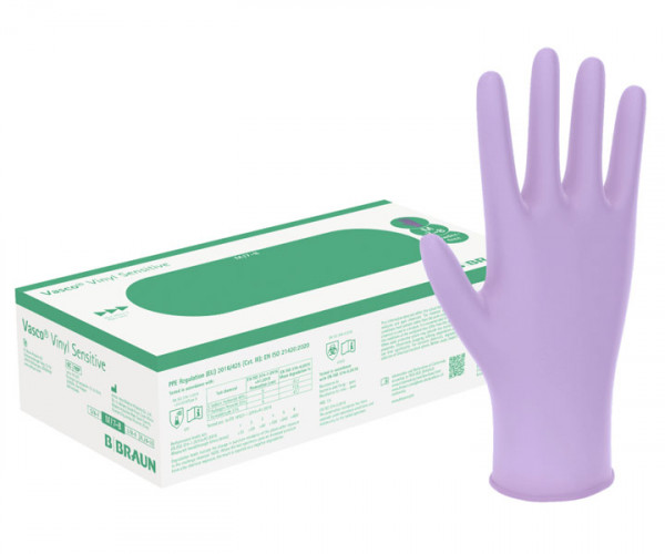 B. Braun Vasco® Vinyl Sensitive Vinyl-Handschuhe