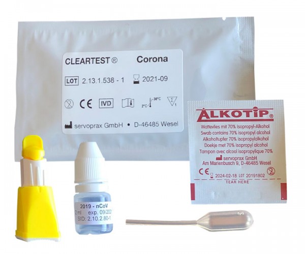 CLEARTEST® Corona-Antikörper Schnelltest