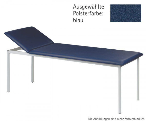 AGA Behandlungsliege 65 cm Breite Farbmuster blau